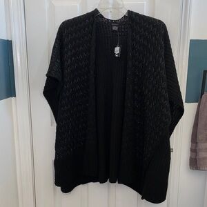 Butterfly Metallic Ruana